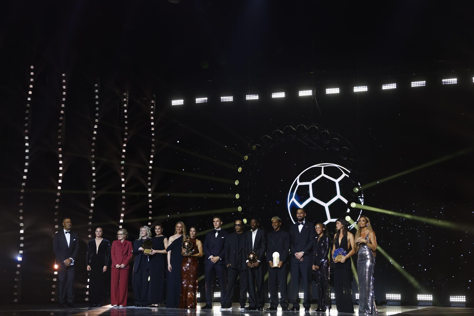 Las mejores fotos del Balón de Oro