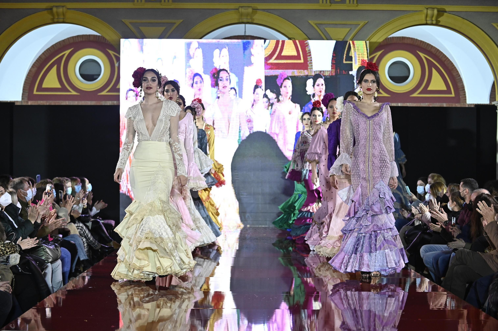 El desfile de Aurora Gaviño en Pasarela Huelva Flamenca 2022, todas las fotos