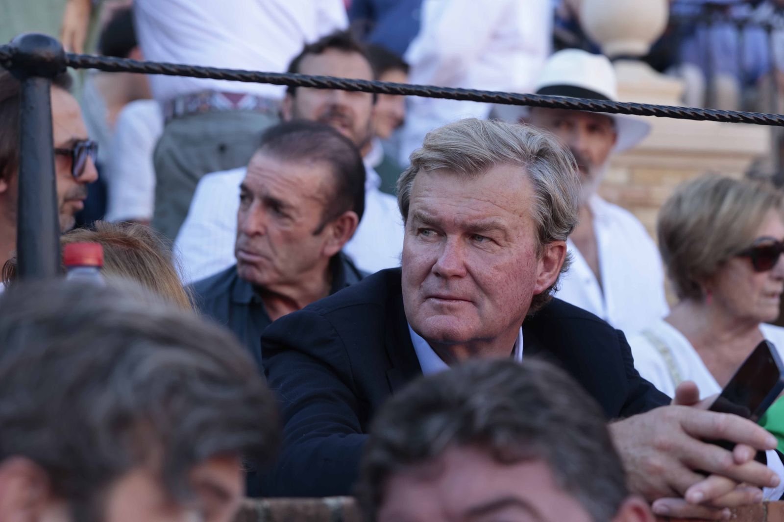 Ambiente en los tendidos de la Maestranza