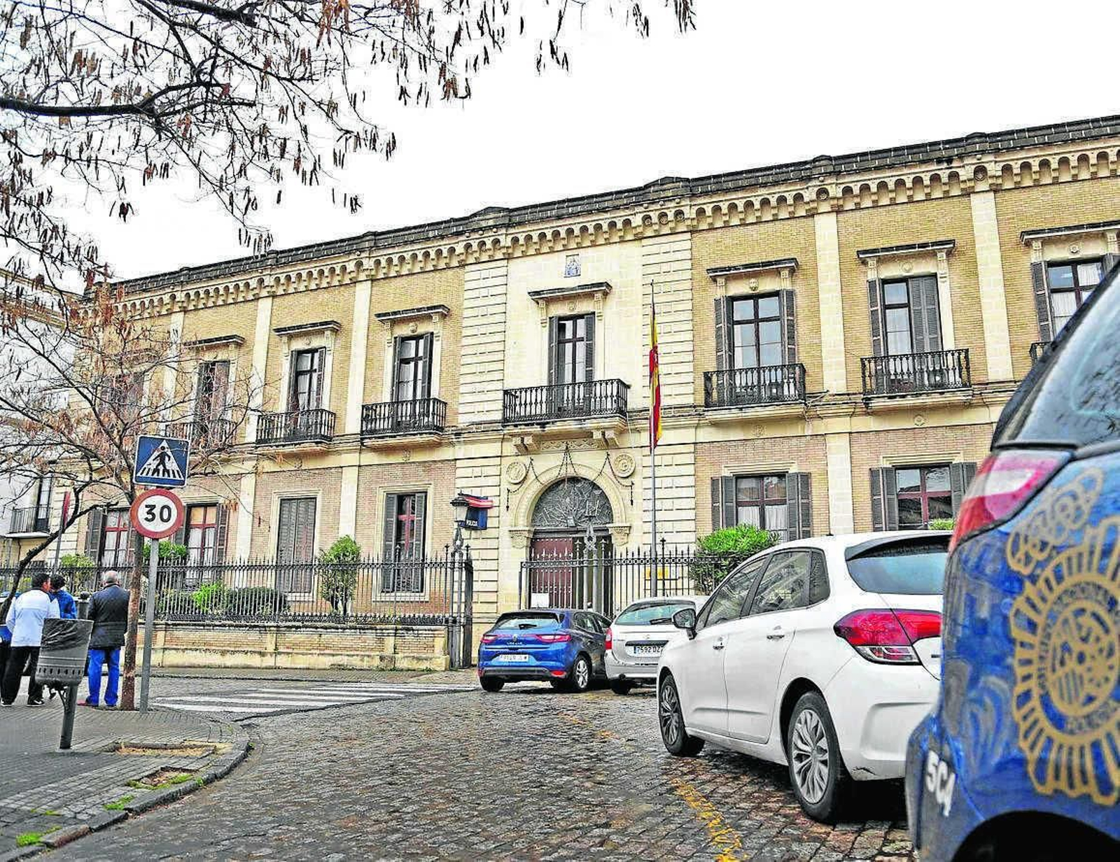 Imagen del Palacio de Puerto Hermoso, antigua comisaría de la Policía Nacional.