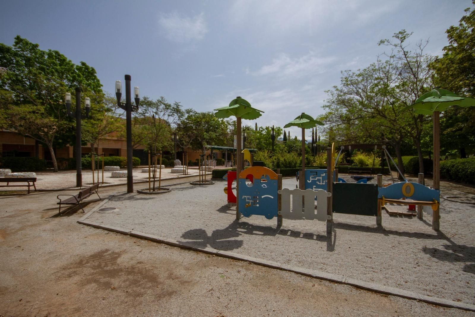 El Parque García Lorca de Granada.