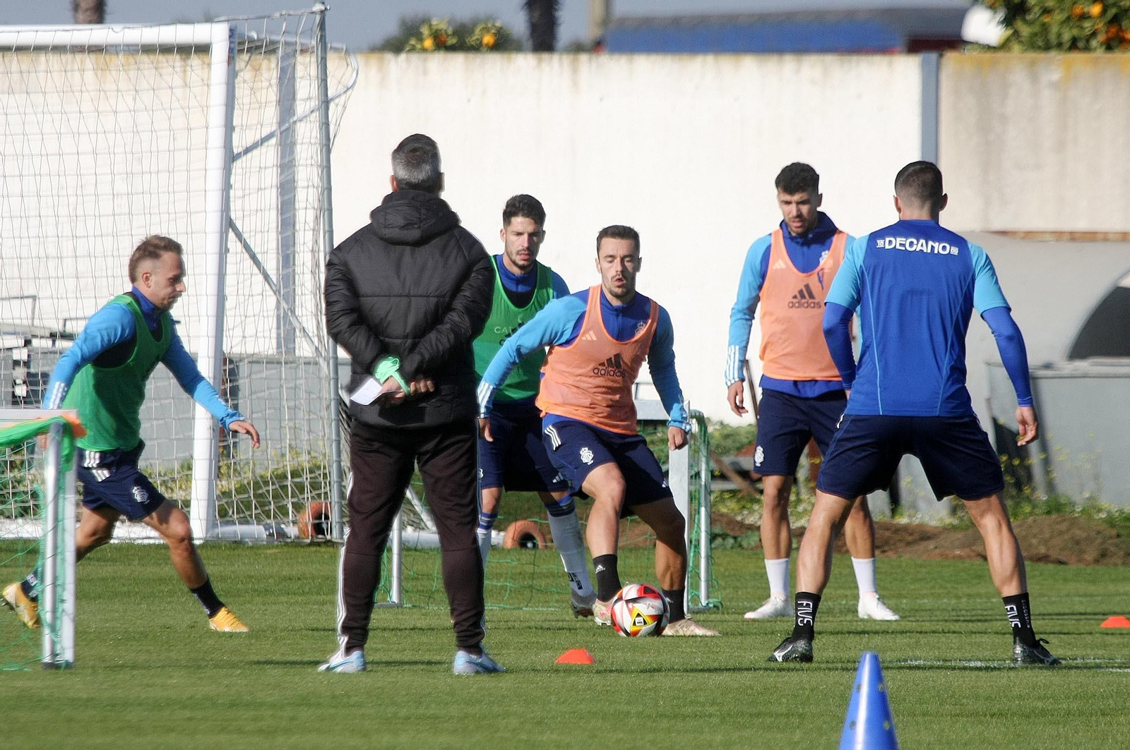 Entrenamiento del Recreativo de Huelva en imágenes