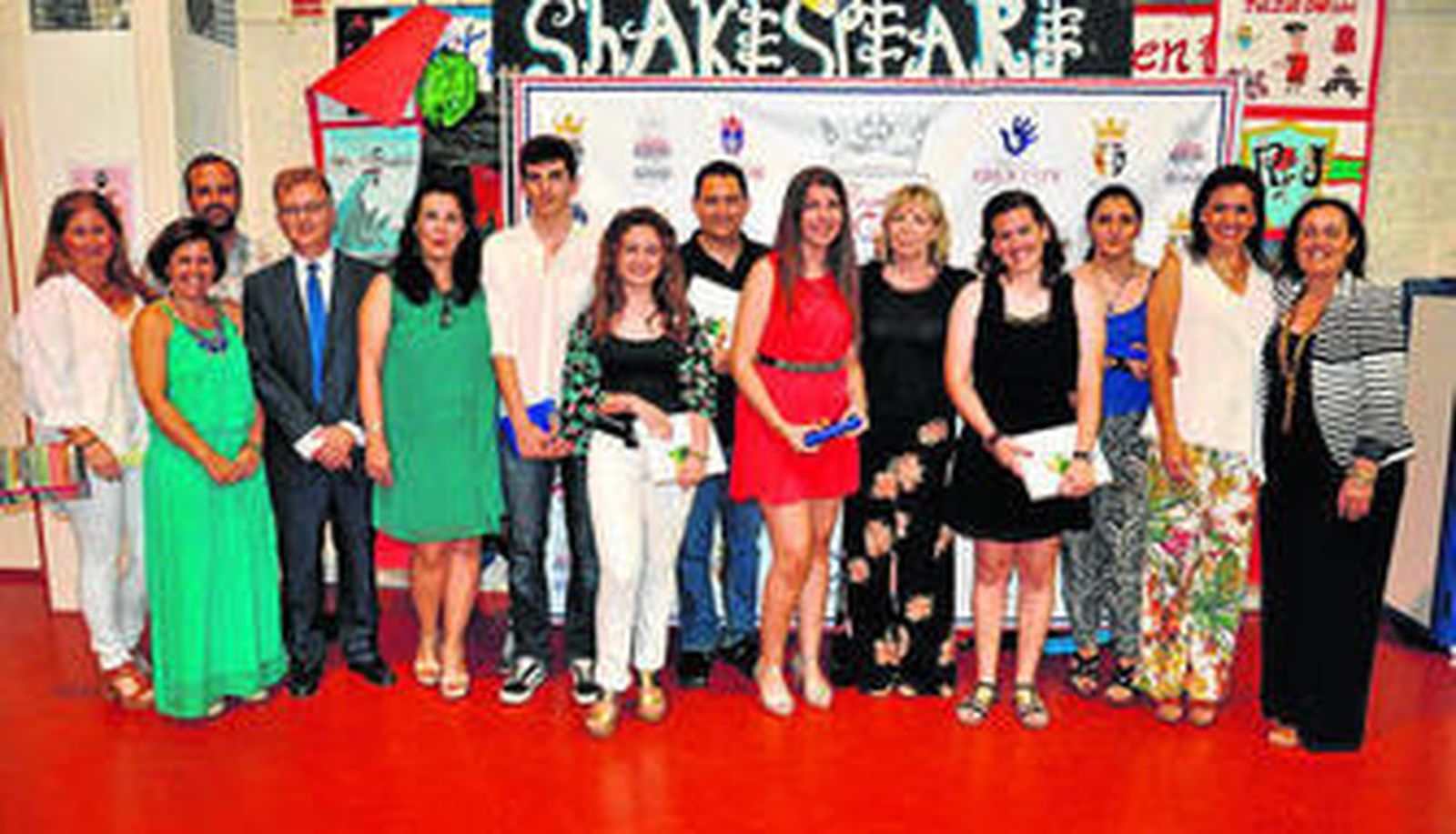 Una foto de la entrega de premios del certamen literario, celebrada el pasado viernes.