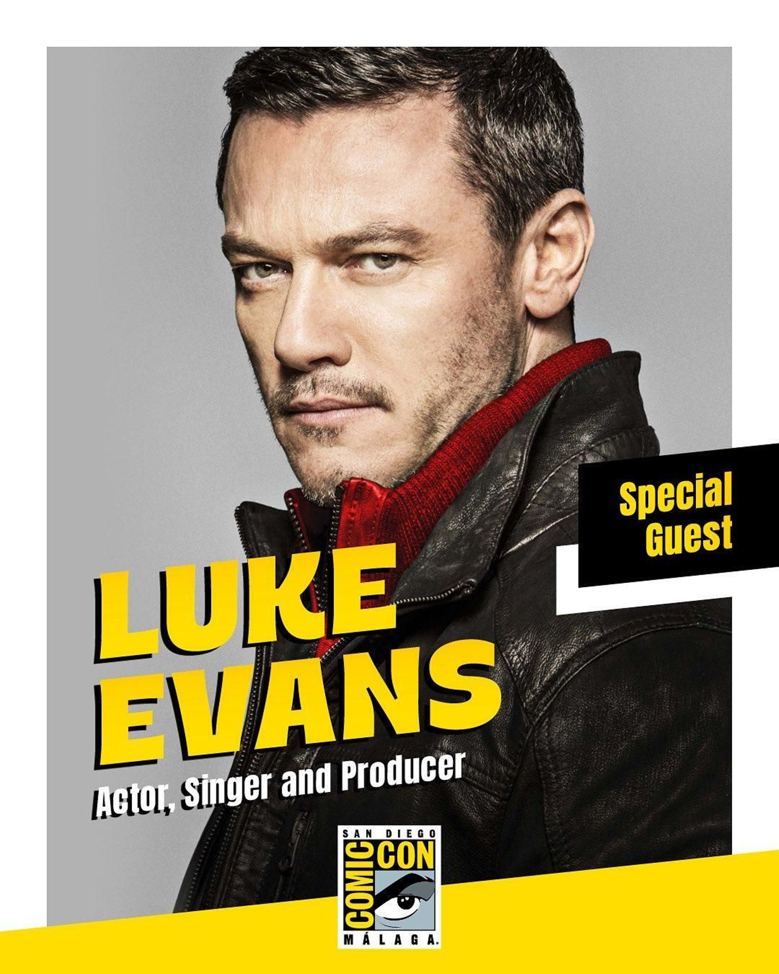 Luke Evans en la Comic-Con de Málaga.