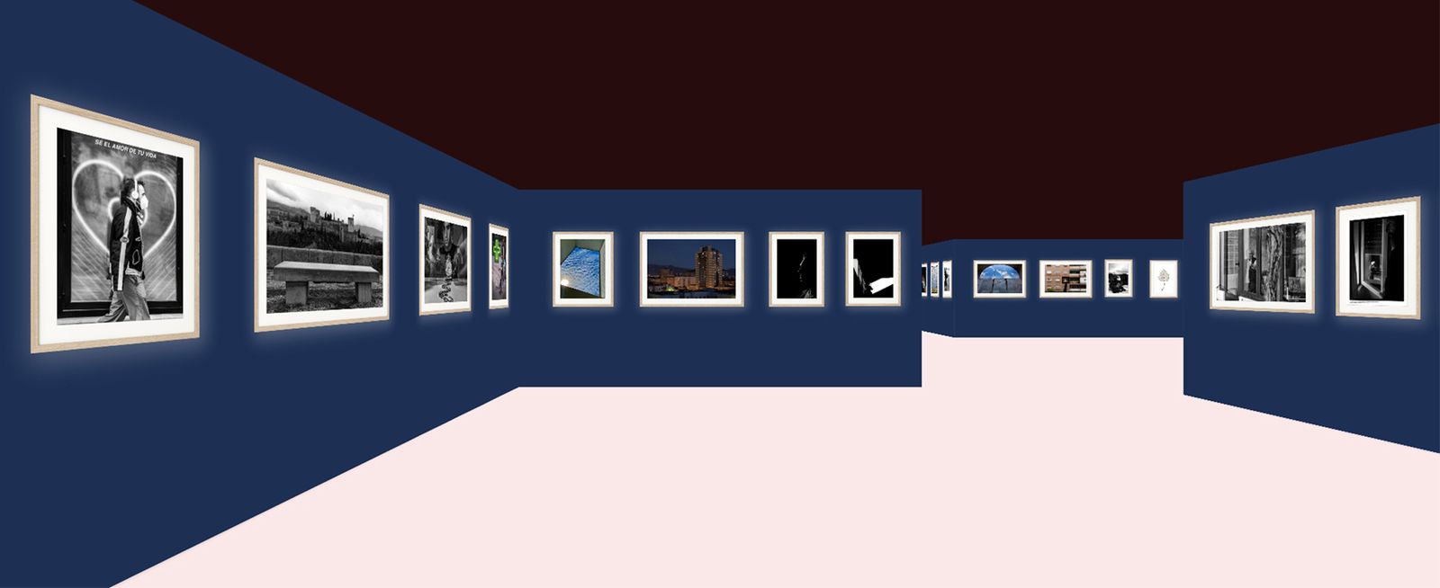 Una panorámica de la exposición virtual 'Una de cada'.