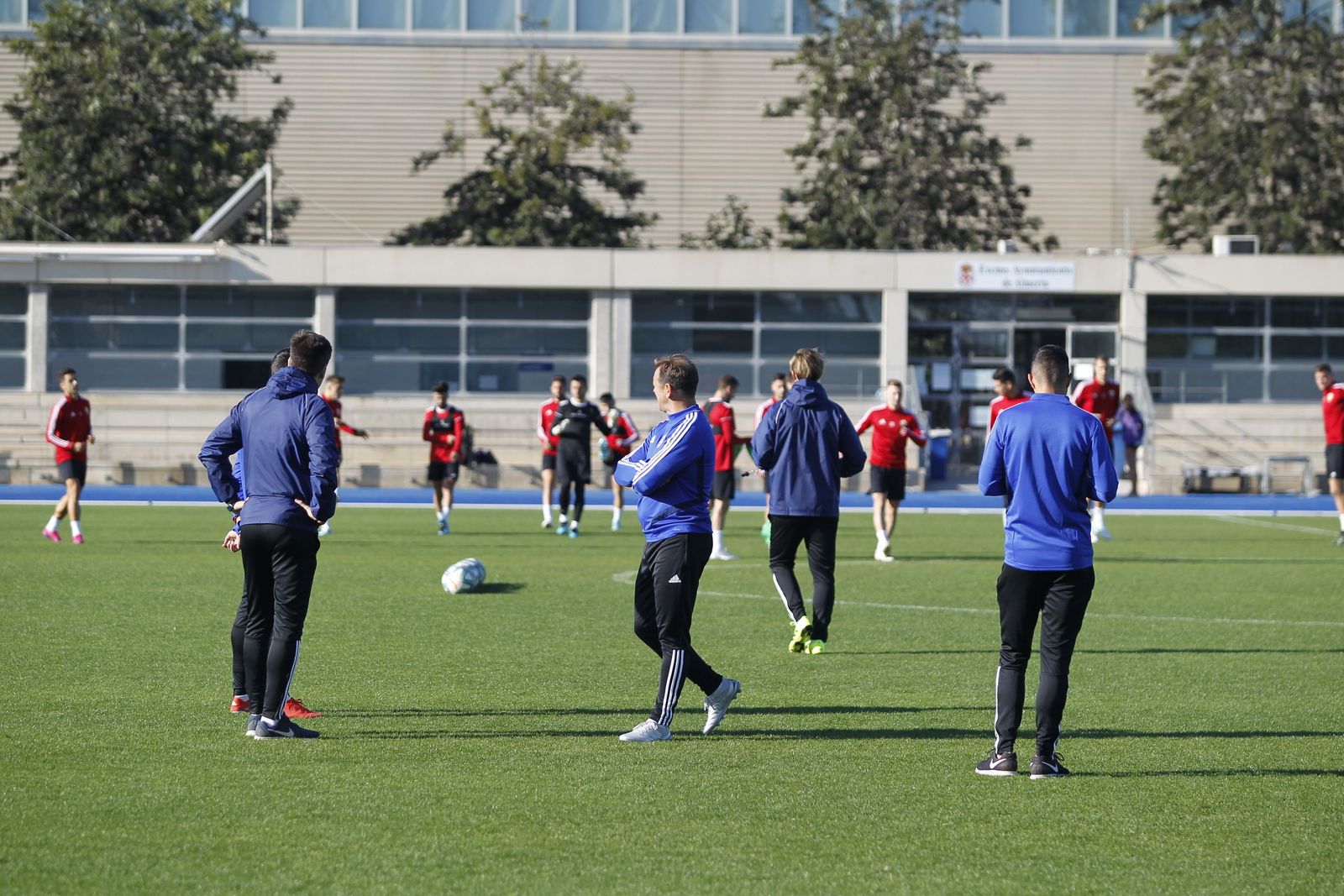 Fotogalería del entrenamiento del Almería previa al partido ante el Numancia