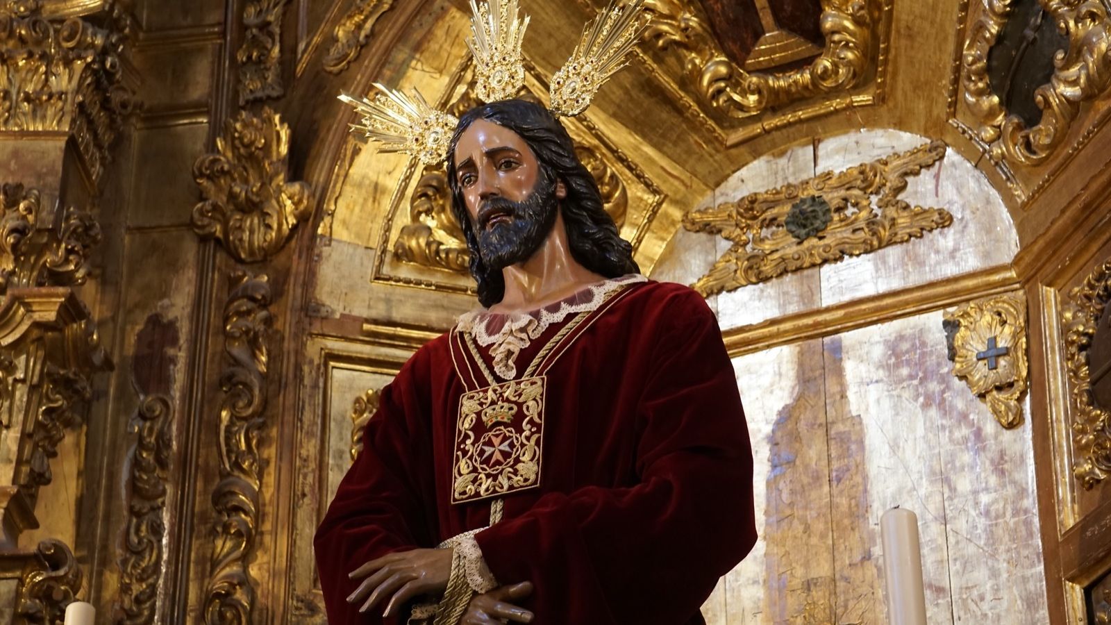 Nuestro Padre Jesús del Rescate en el Santuario de la Victoria