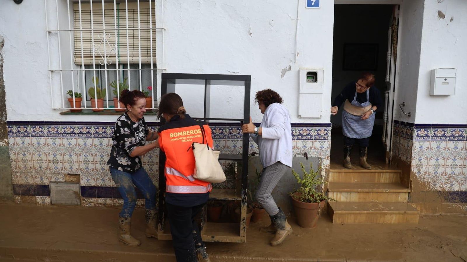 Las imagenes de los vecinos de Cártama trás el paso de la DANA