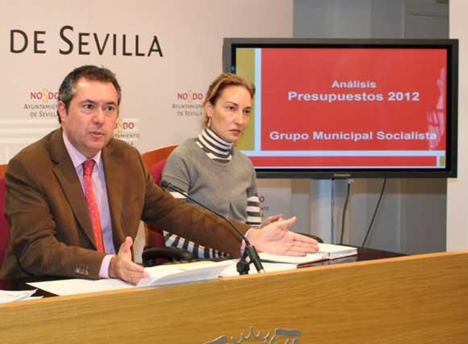 Espadas: "Los presupuestos son falsos"