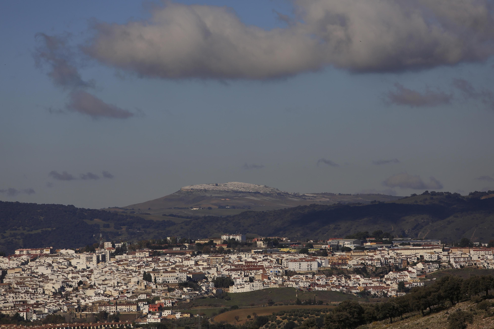 Fotos: Ronda se convierte en una postal nevada