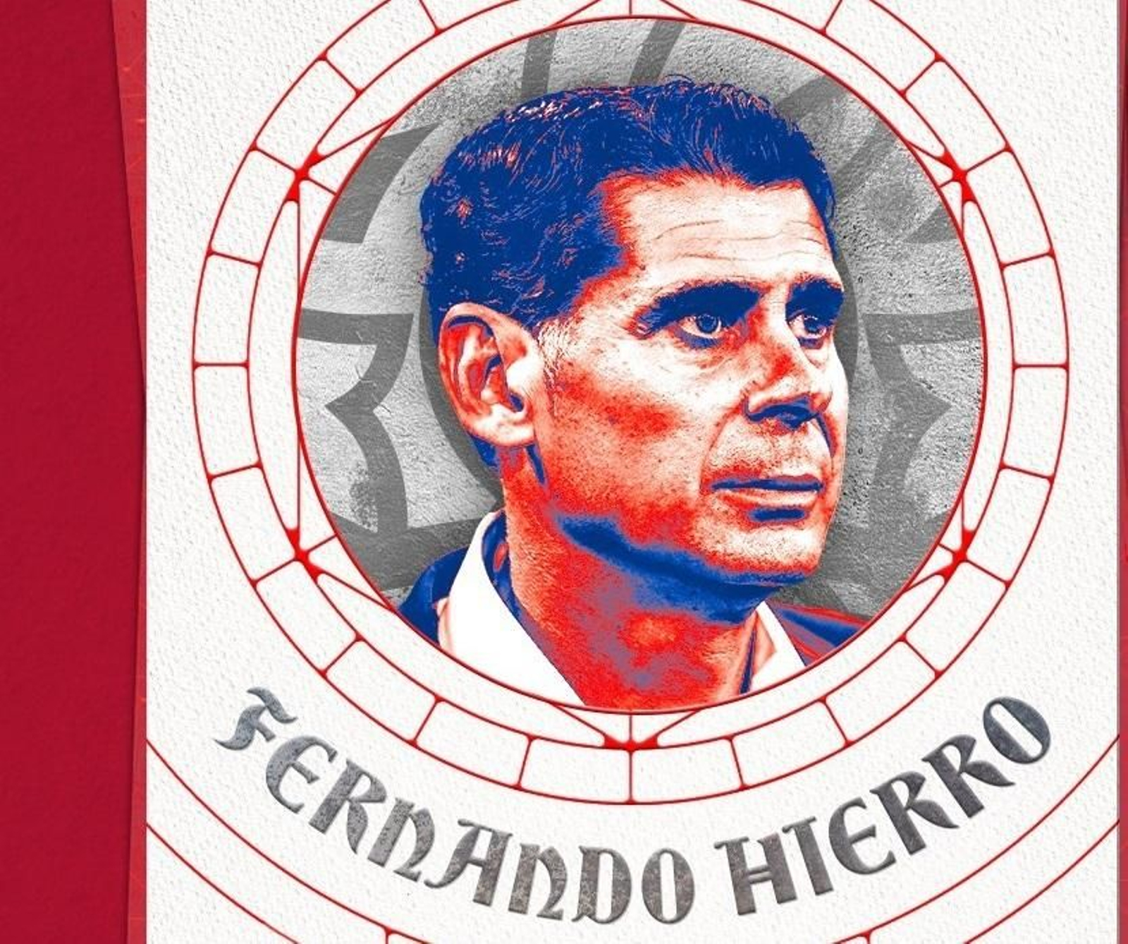 Fernando Hierro, en su bienvenida en México. Fernando Hierro, en su bienvenida en México.