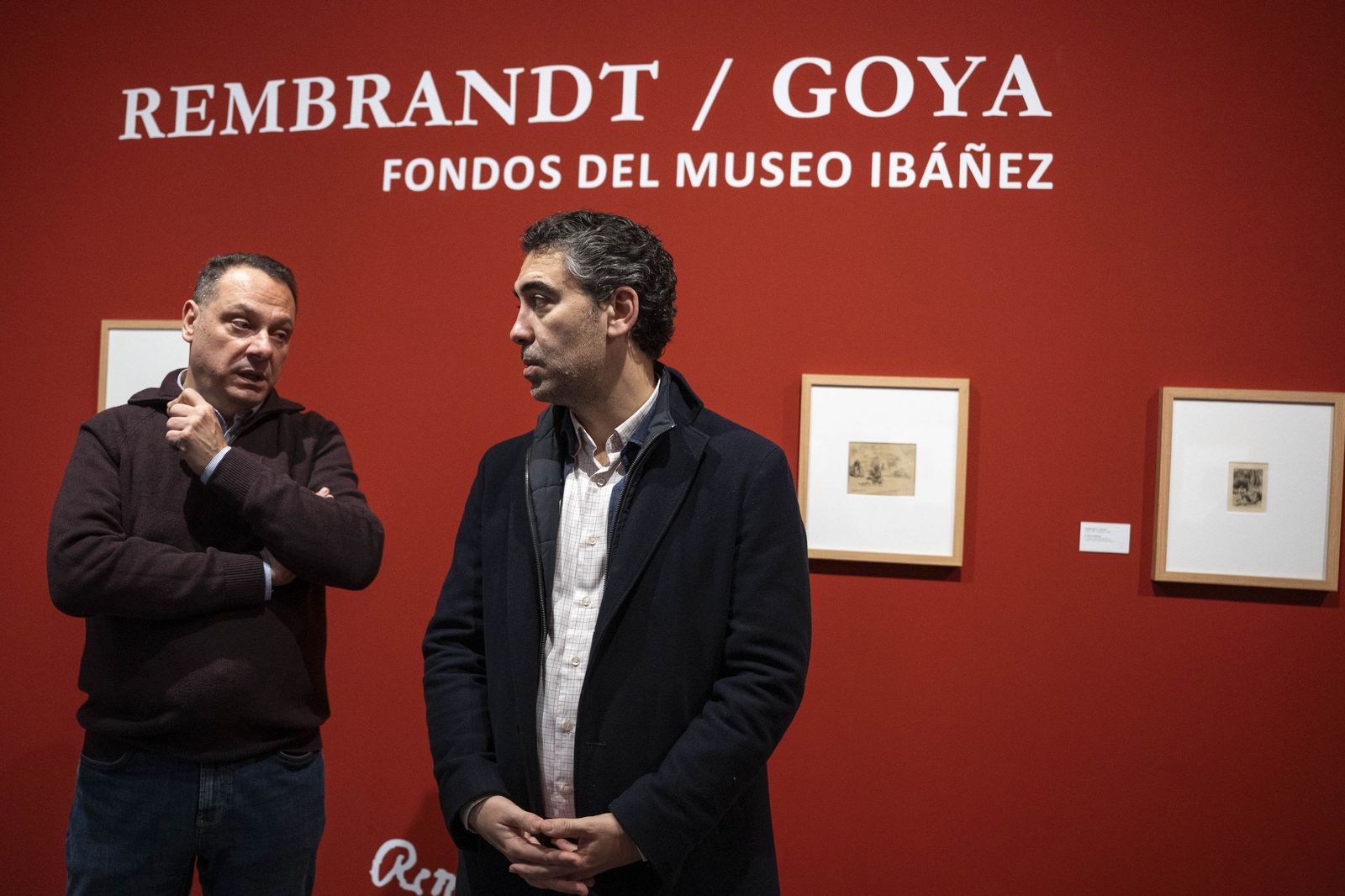 Rembrandt y Goya dialogan en el Museo de Arte de Almería Doña Pakyta