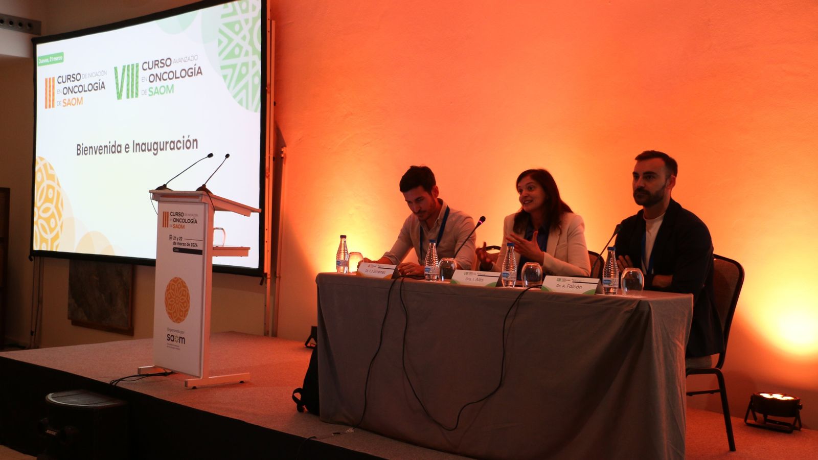 Un momento de las jornadas médicas