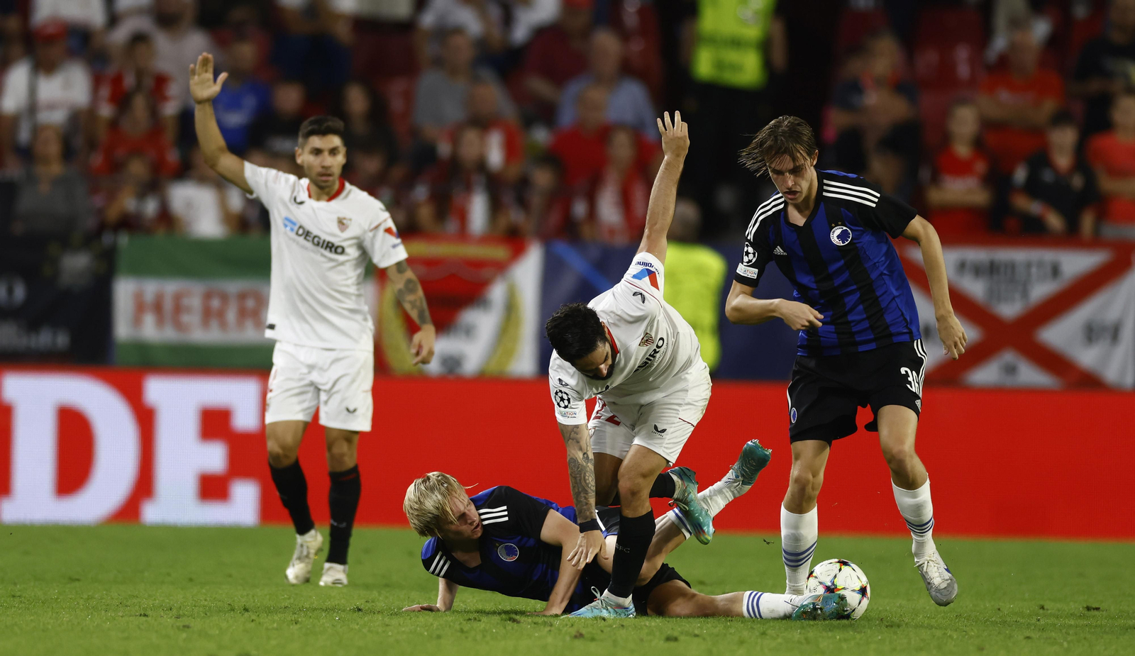 Las imágenes del Sevilla fc-Copenhague