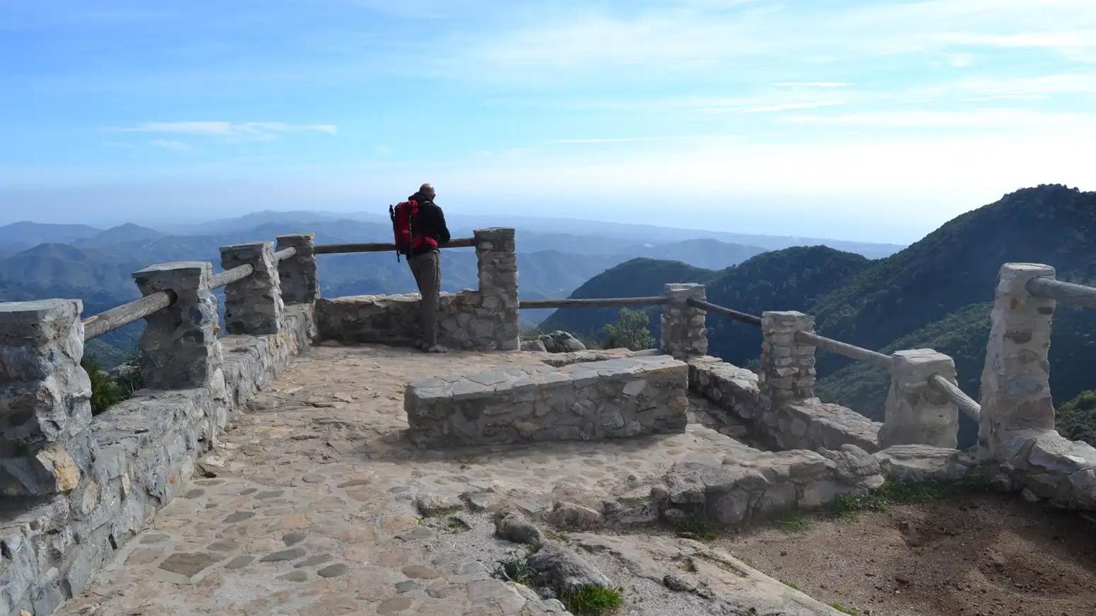 Así es el mirador del Corzo.