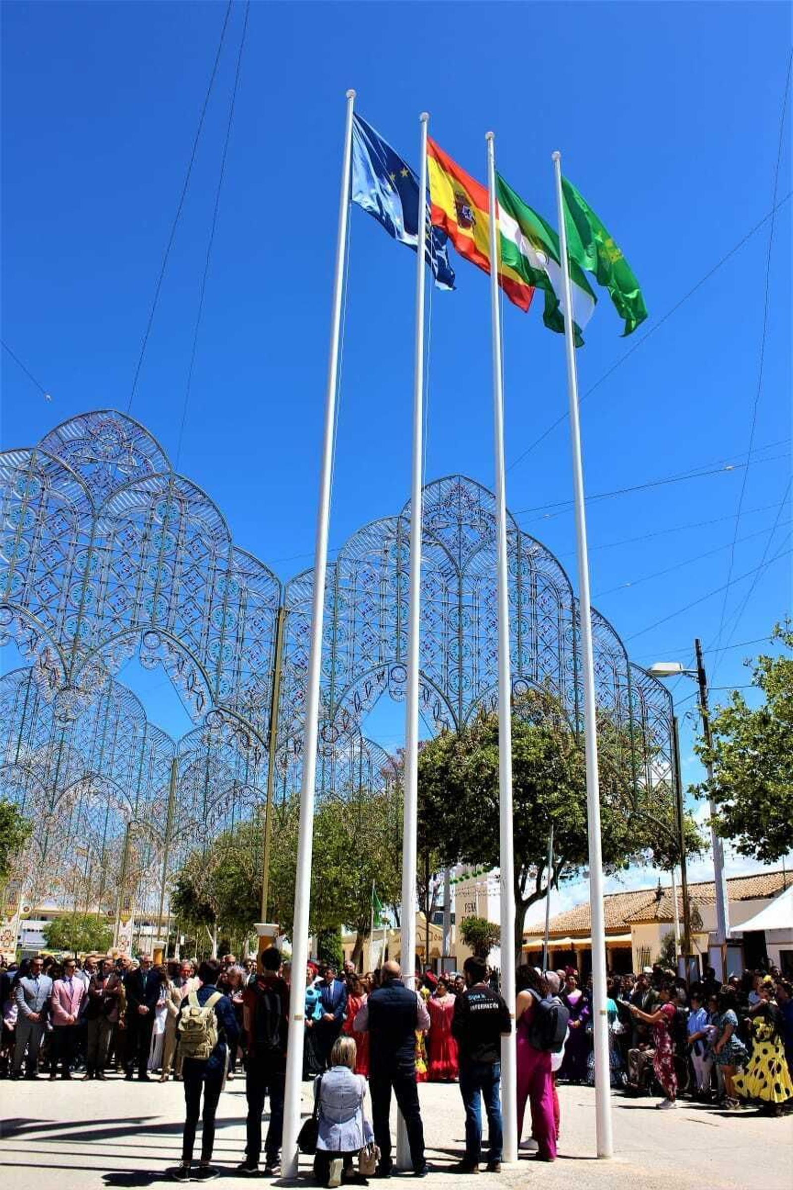 La Feria de Rota 2024: las imágenes de la inauguración de este miércoles 1 de mayo