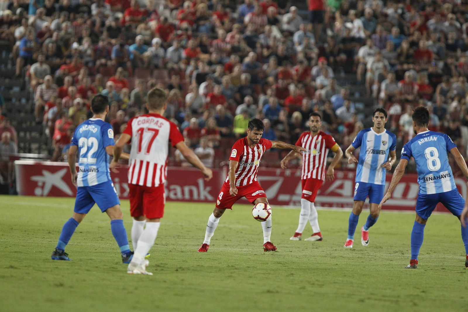 Las imágenes del Almería-Málaga