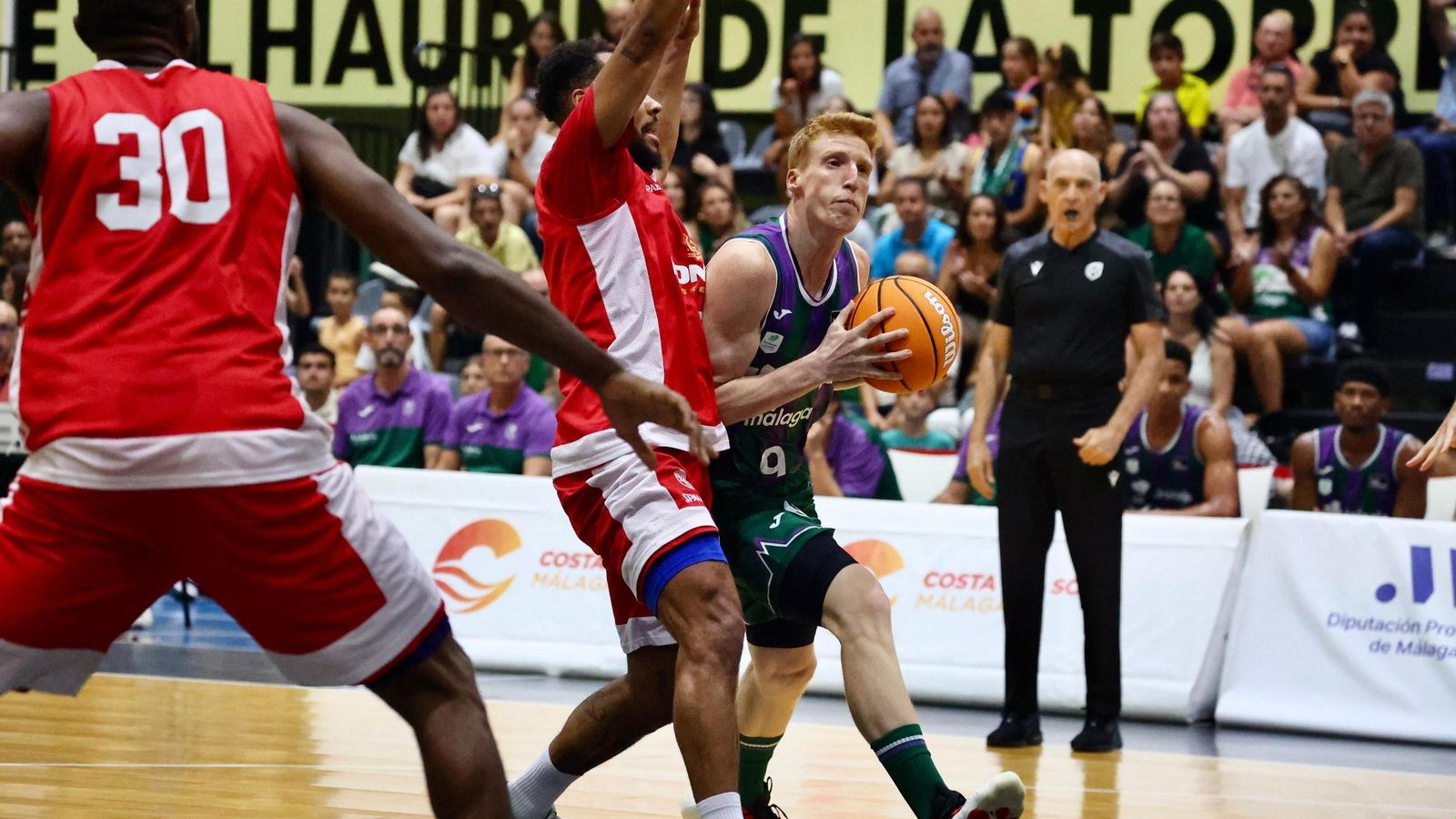 El Unicaja - Mónaco, en fotos