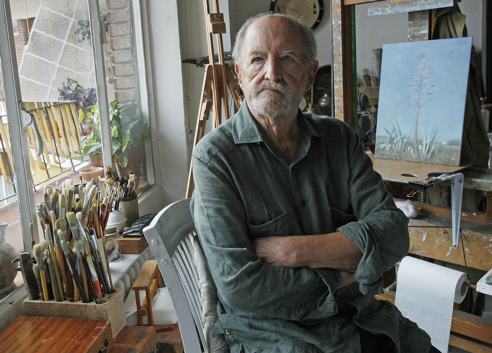 Mauri, en su estudio.