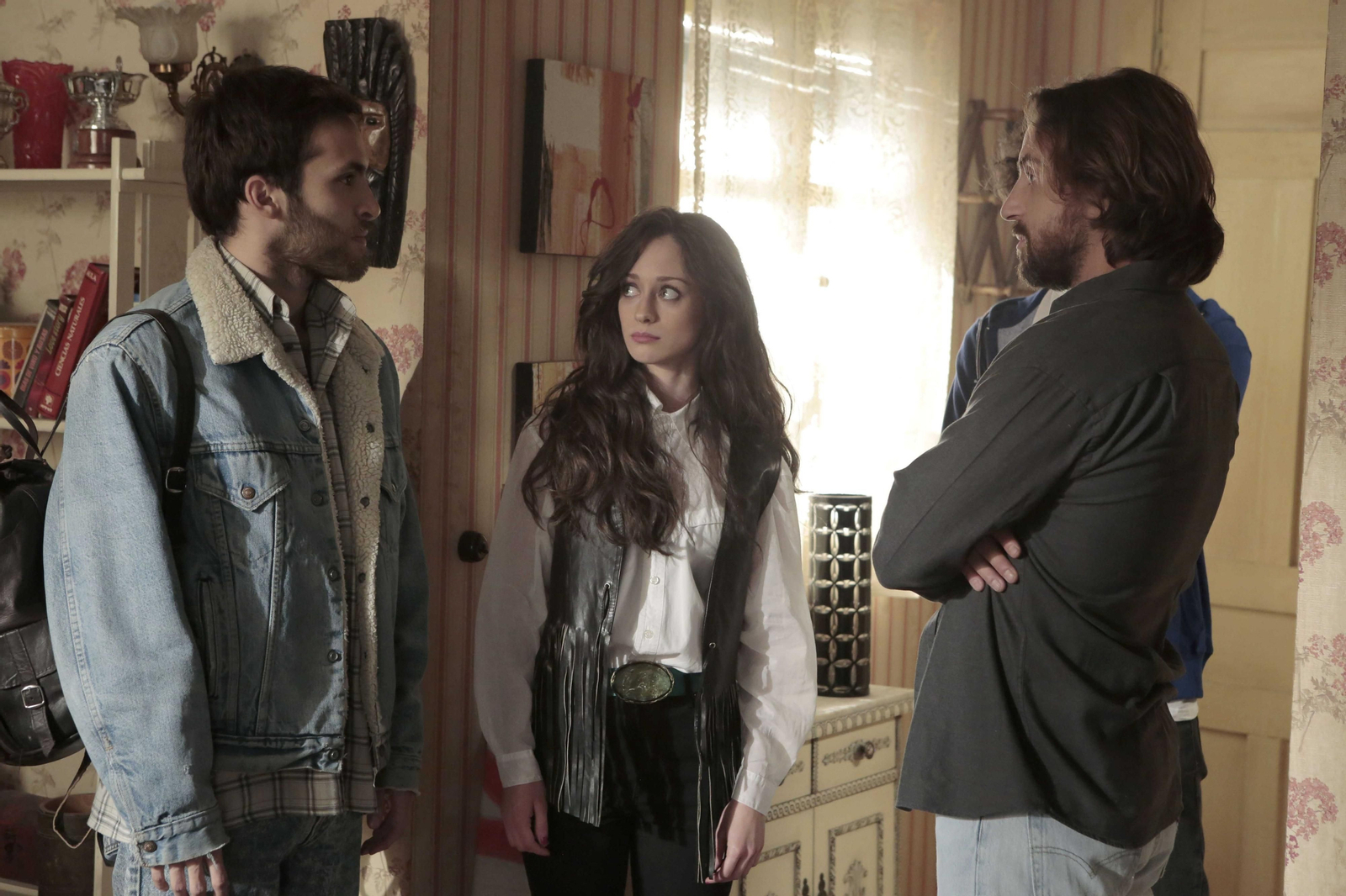 Ricardo Gómez y Elena Rivera en 'Cuéntame'