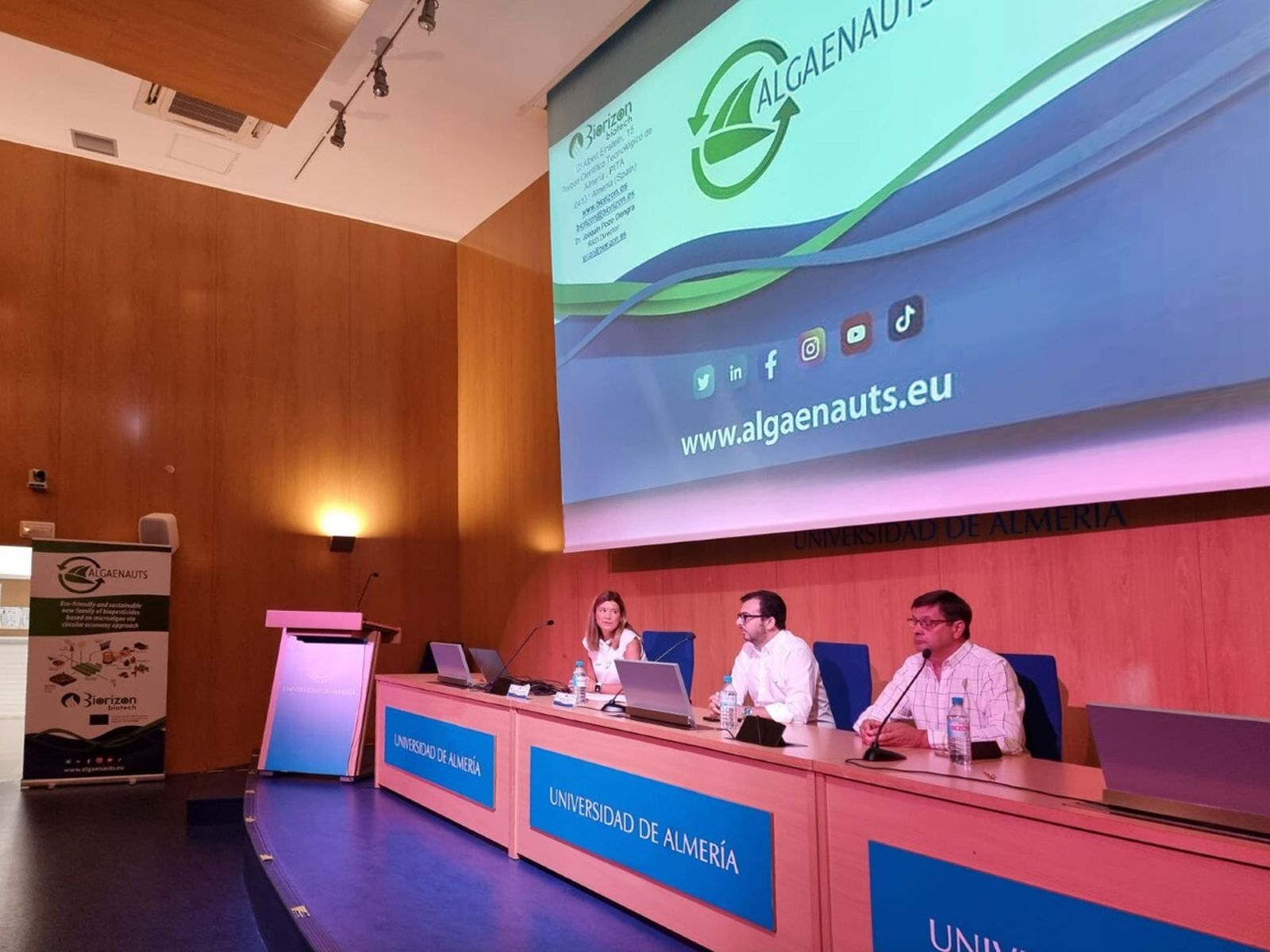 Encuentro internacional, organizado por Biorizon, en el marco del proyecto Algaenauts