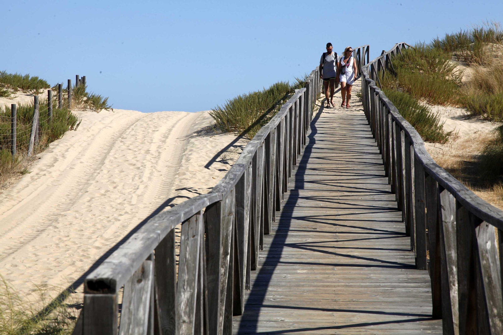 Playa de Nueva Umbría, en Lepe