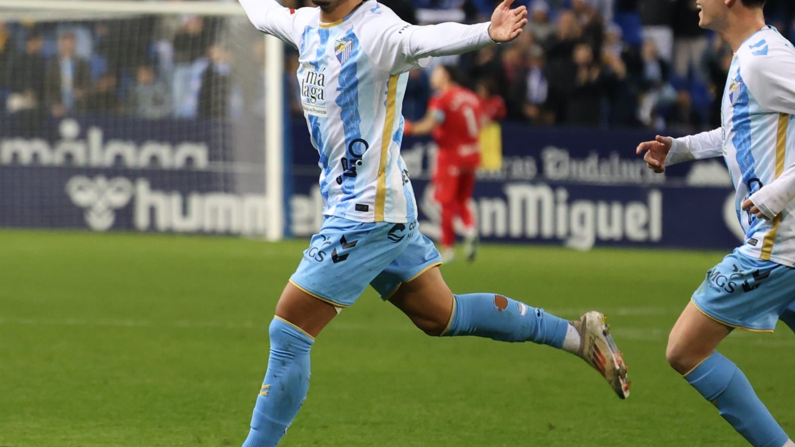 El Málaga CF-Eldense, en fotos