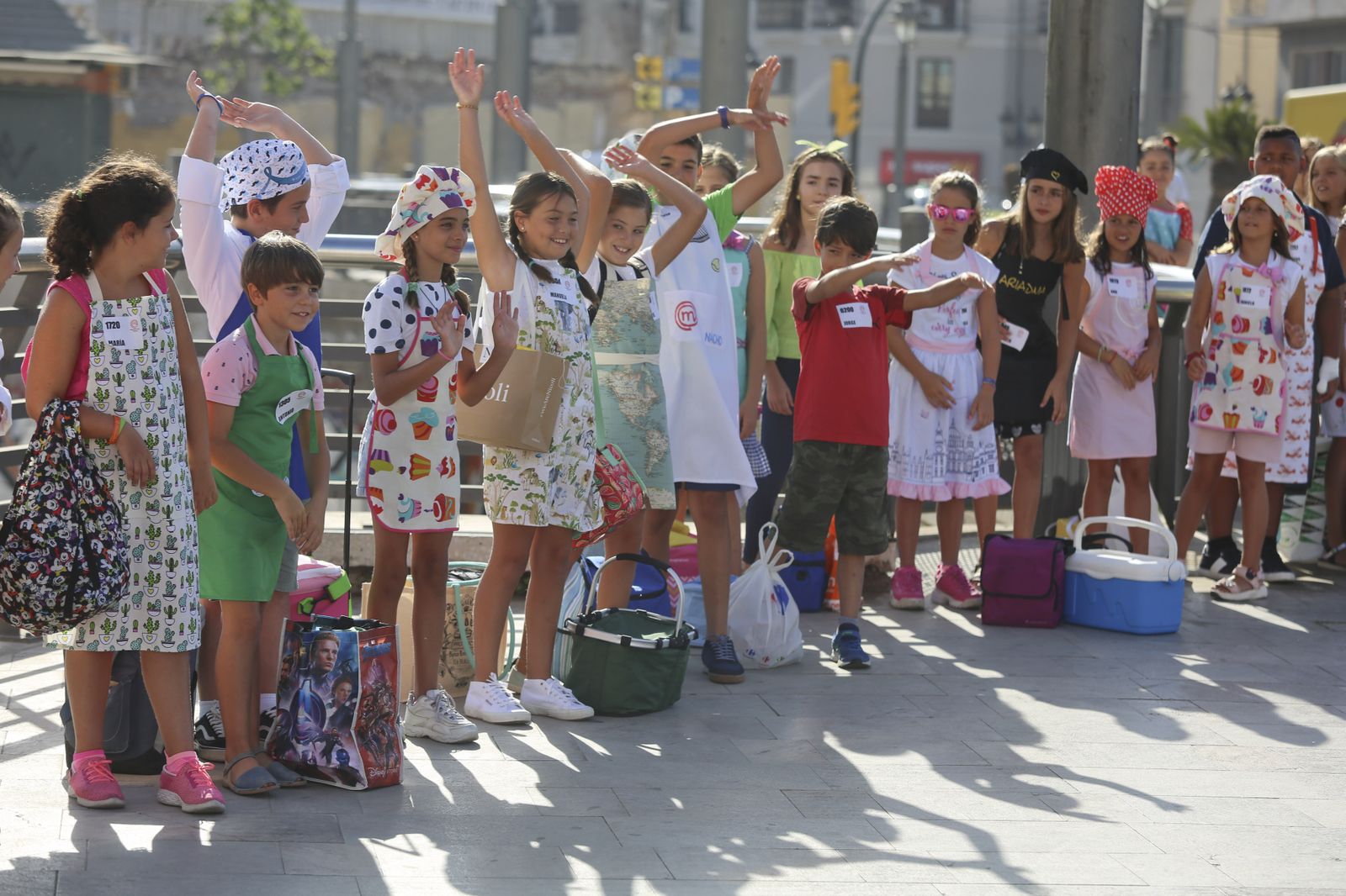 Las fotos del casting de Masterchef Junior en Málaga