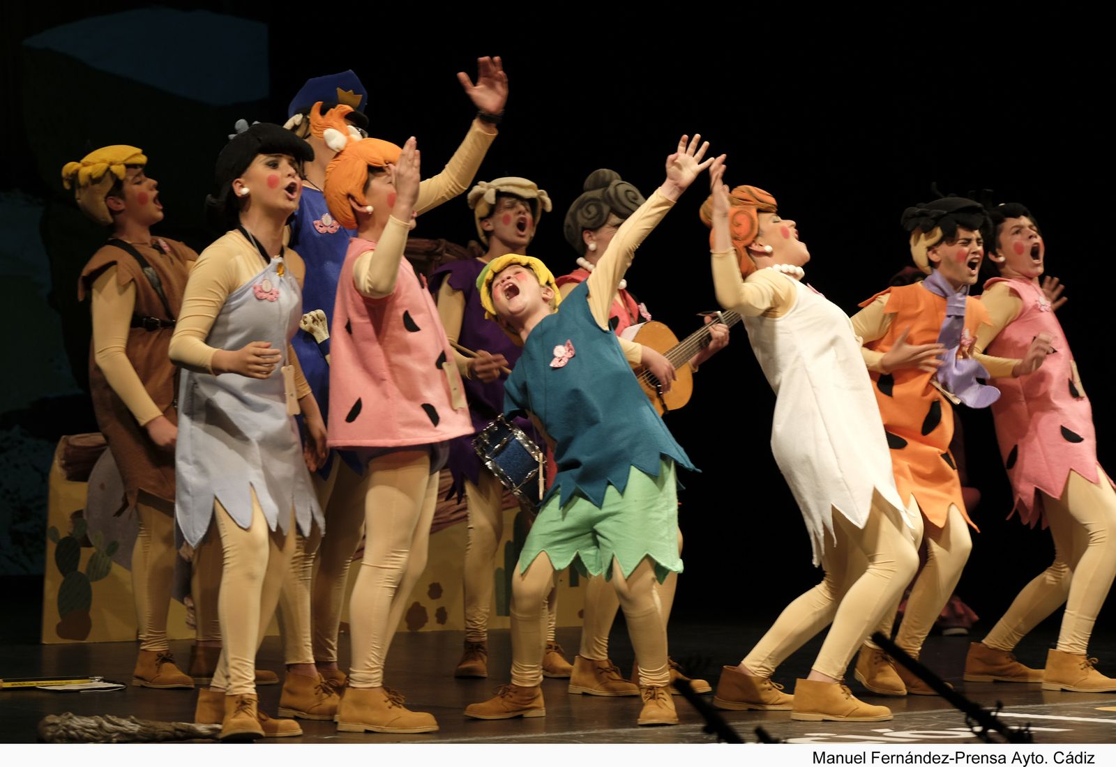 La chirigota 'Los de la cantera' cerró la final