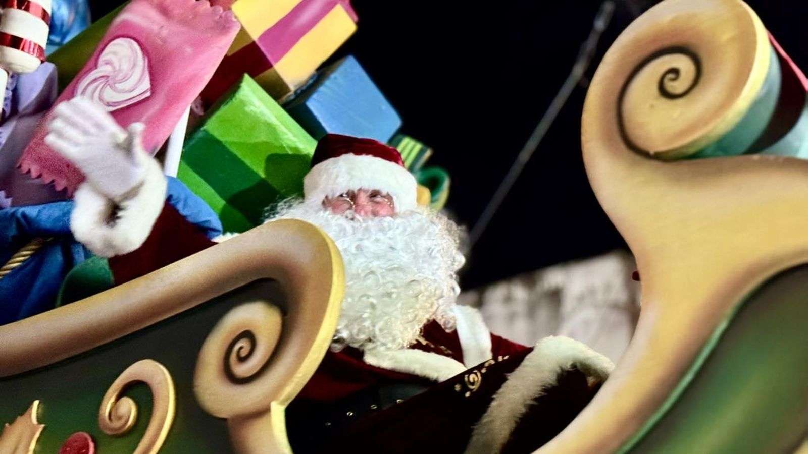 Llegada de Papa Noel a Puerto Real