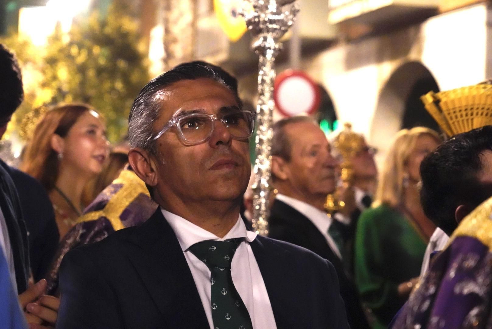 Imágenes de la procesión extraordinaria de la Virgen de la Esperanza por las calles de Huelva