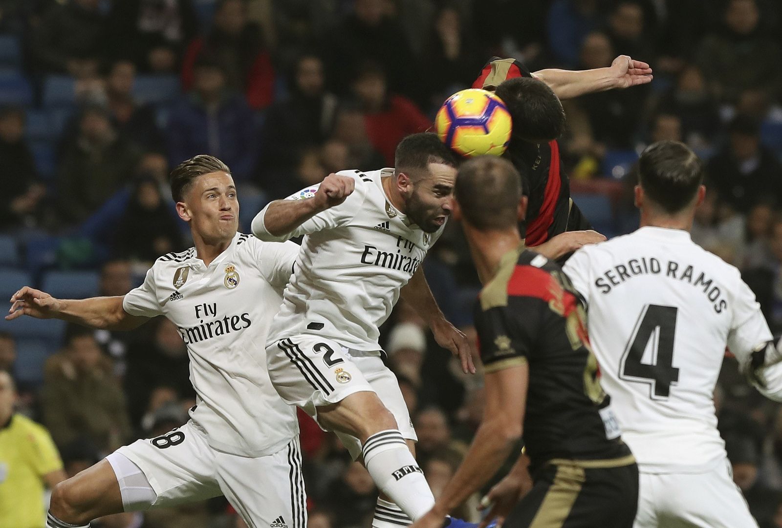 El Real Madrid-Rayo Vallecano, en imágenes