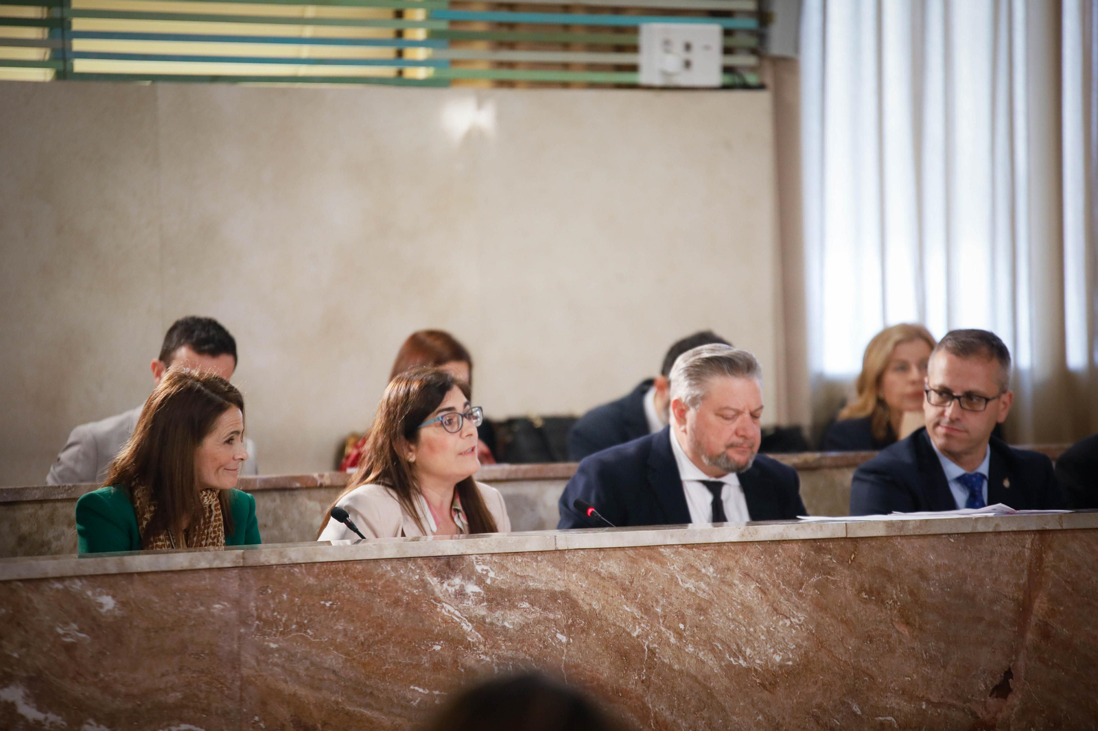 Vanesa Lara, durante el debate plenario