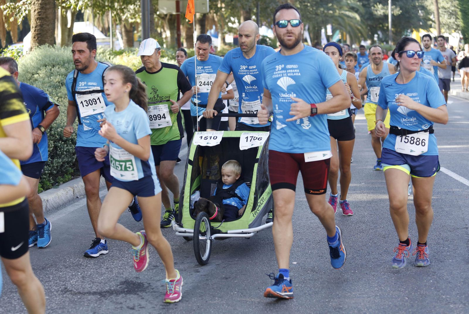 Imágenes de la Carrera Urbana Ciudad de Málaga