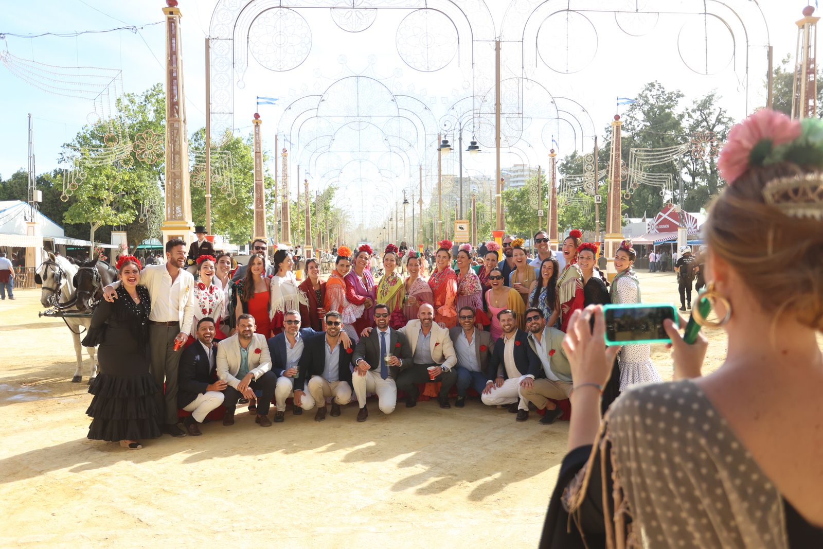 Búscate en las fotos  del jueves en la Feria de Jerez