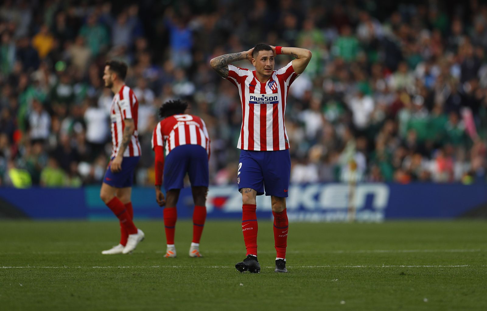 Las imágenes del Betis-atlético de Madrid