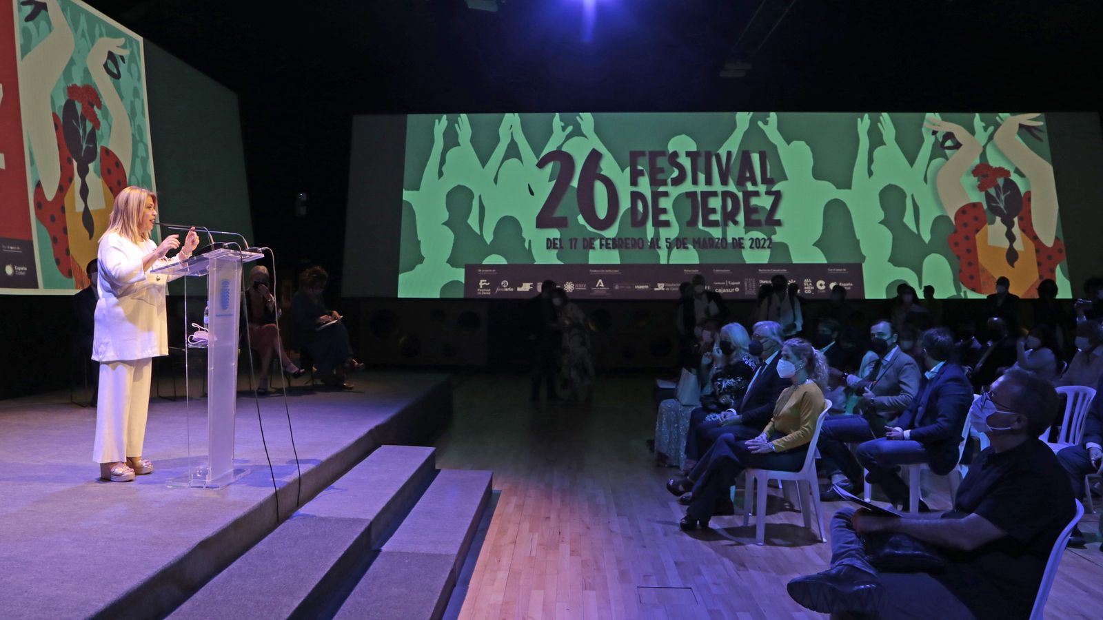 Imágenes de la presentación del Festival de Jerez 2022