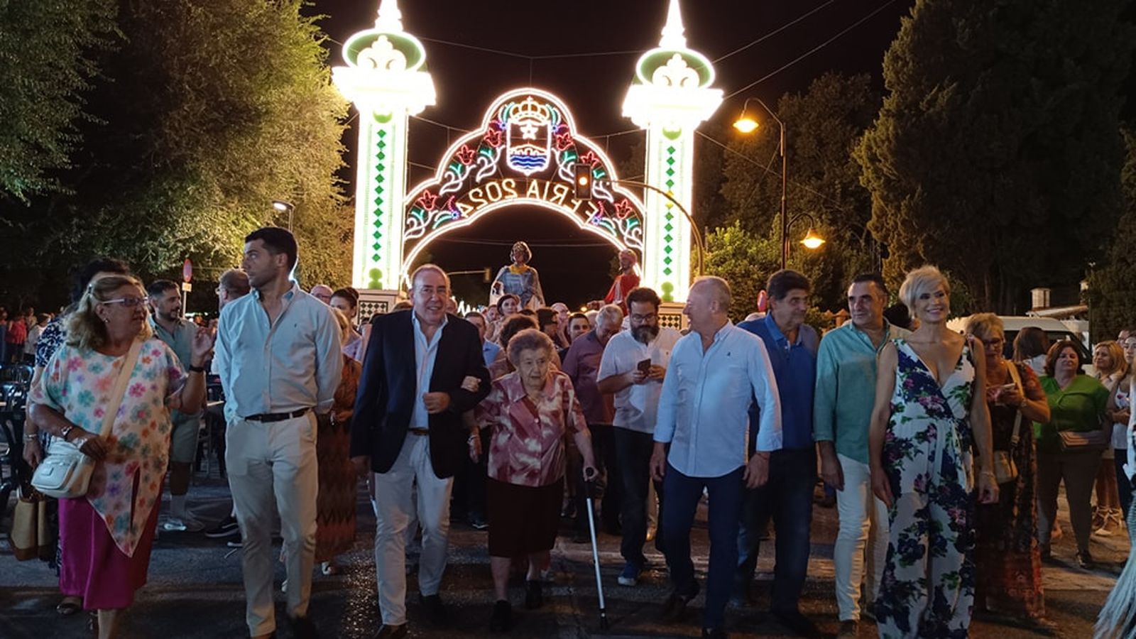 La inauguración de la Feria de Villa del Río