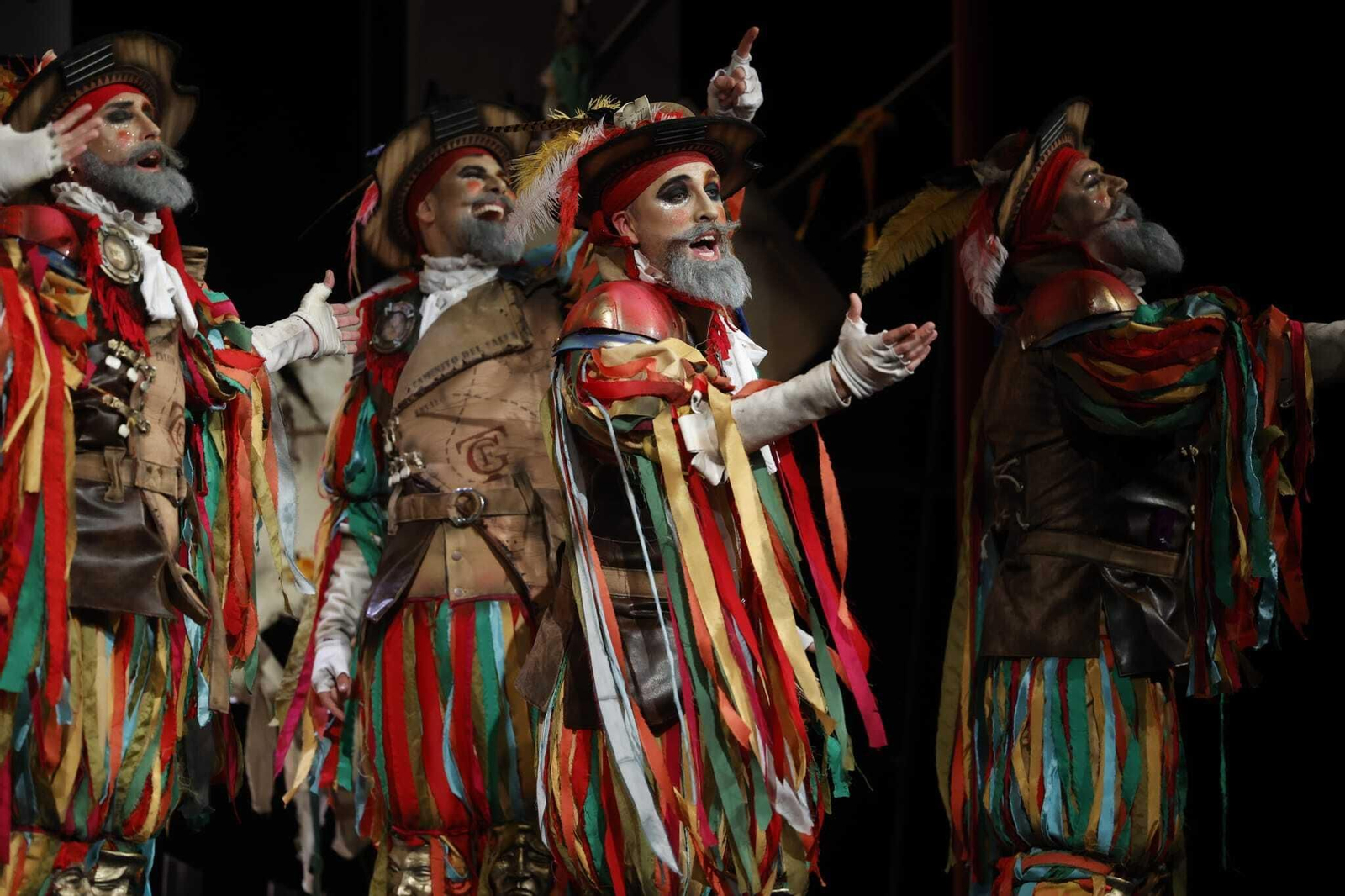 Comparsa 'Caminito del Falla'.