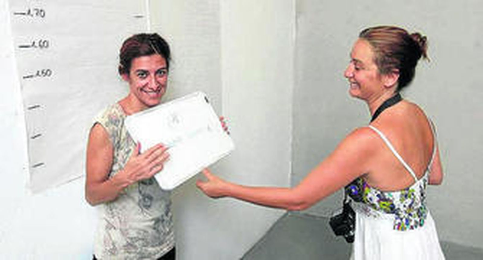 Centenares de personas acudieron a la convocatoria.