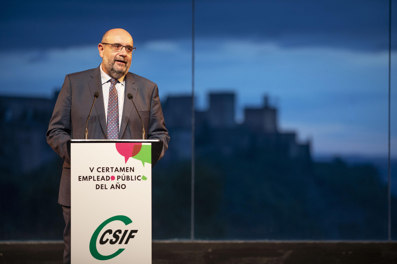 El V Certamen del Empleado Público del año en Granada, en imágenes