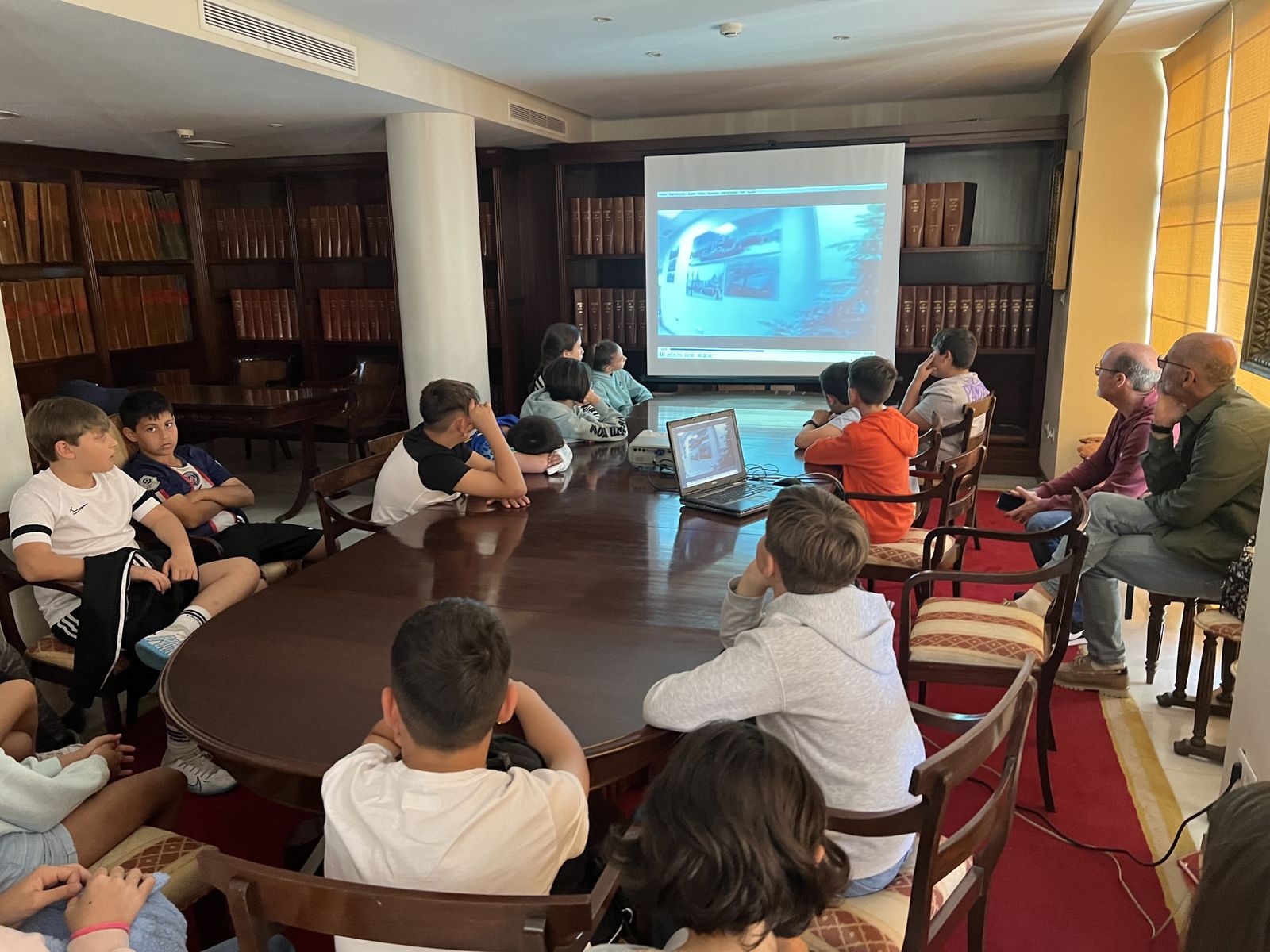 El CEIP Padre José Casal Carrillo de San Fernando visita Diario de Cádiz