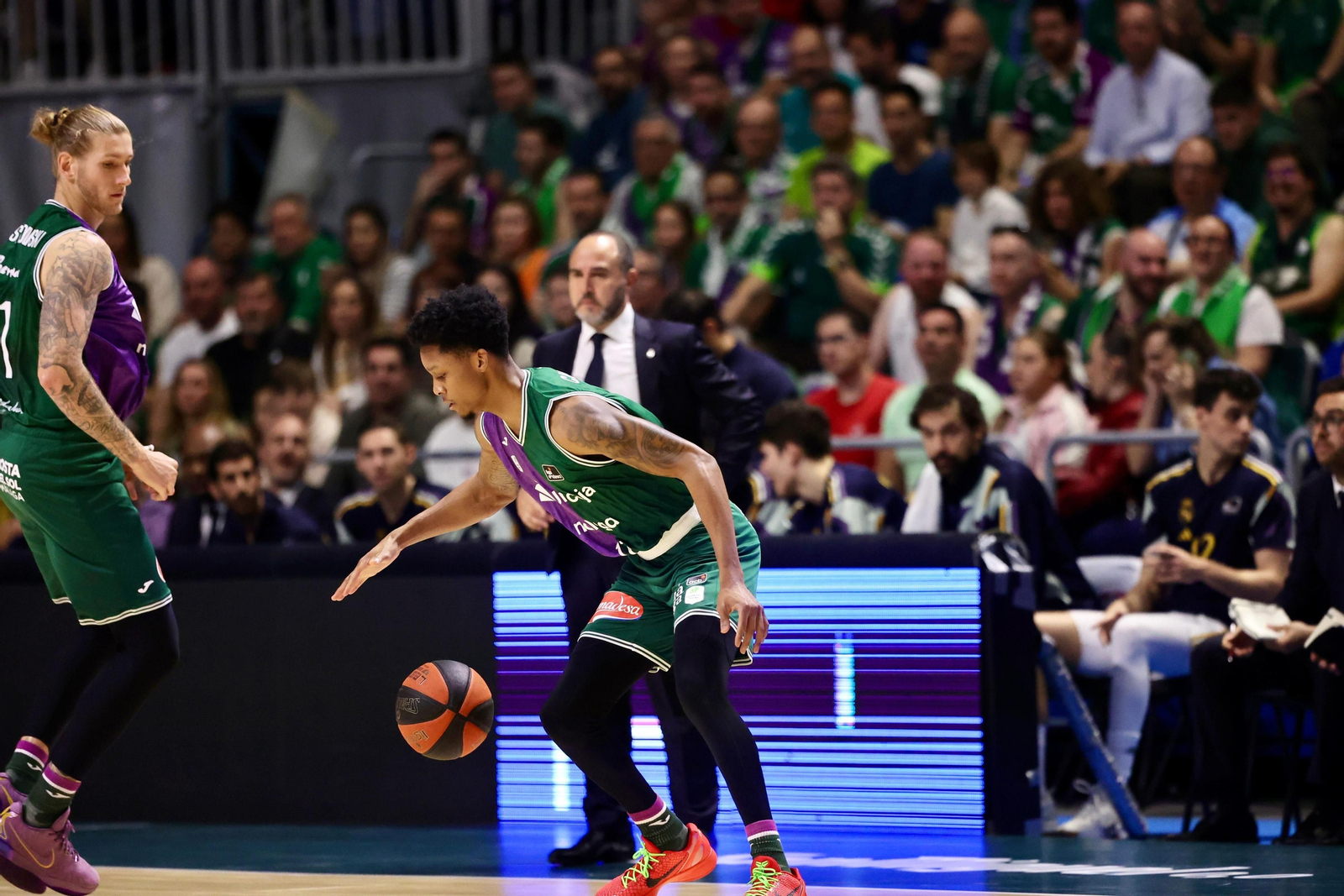 El Unicaja - Real Madrid, en fotos