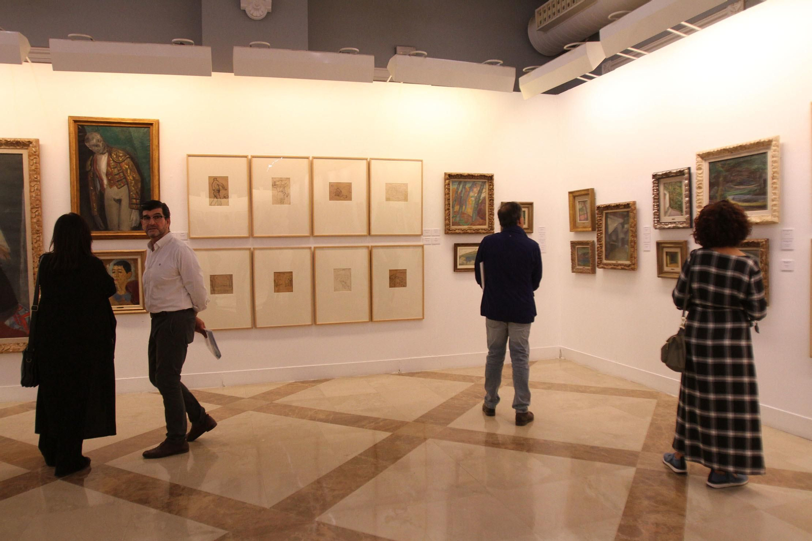 Exposición de Vázquez Díaz en el museo de Huelva