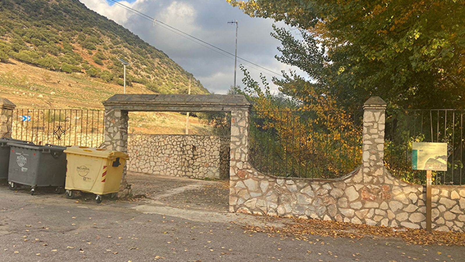 Zona de la Fuente de Campo de Aras.