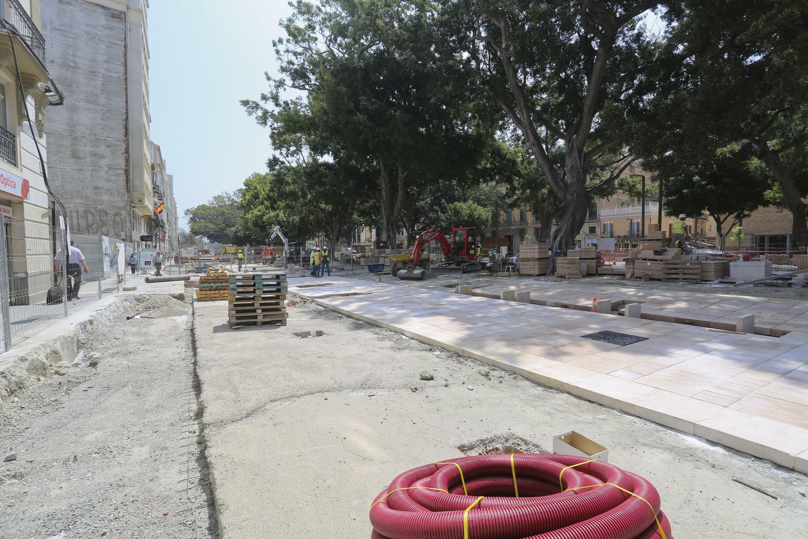 Las fotos de la reurbanización de la Alameda de Málaga