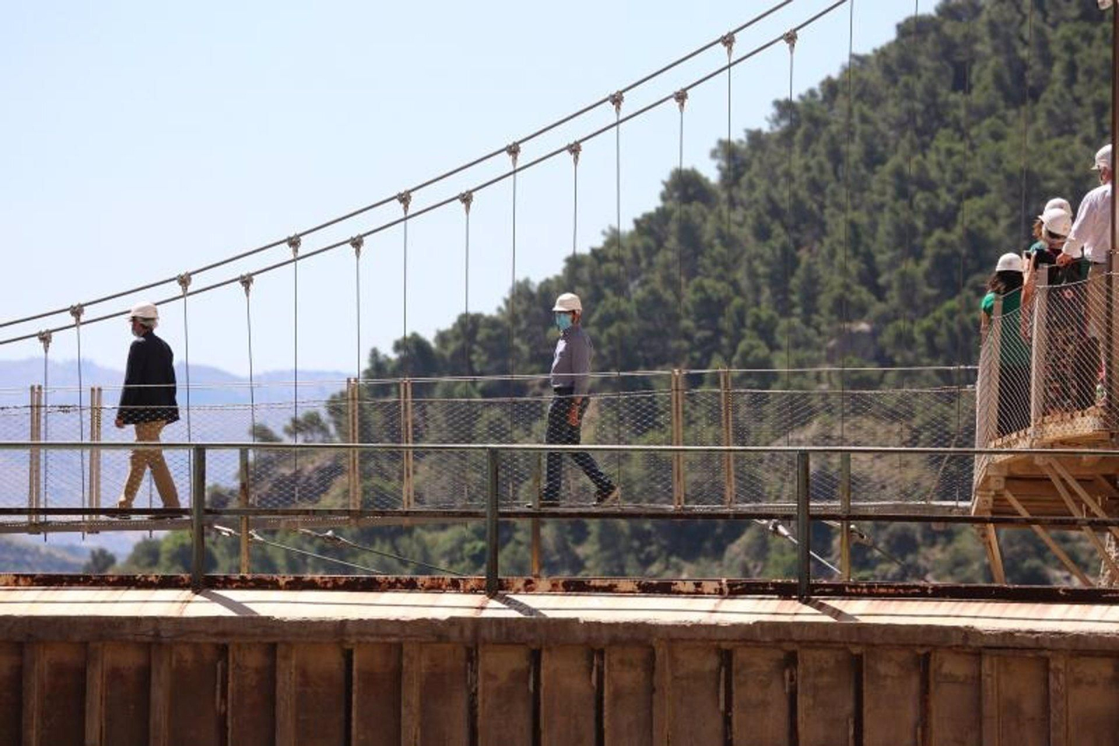 Una de las zonas del Caminito del Rey