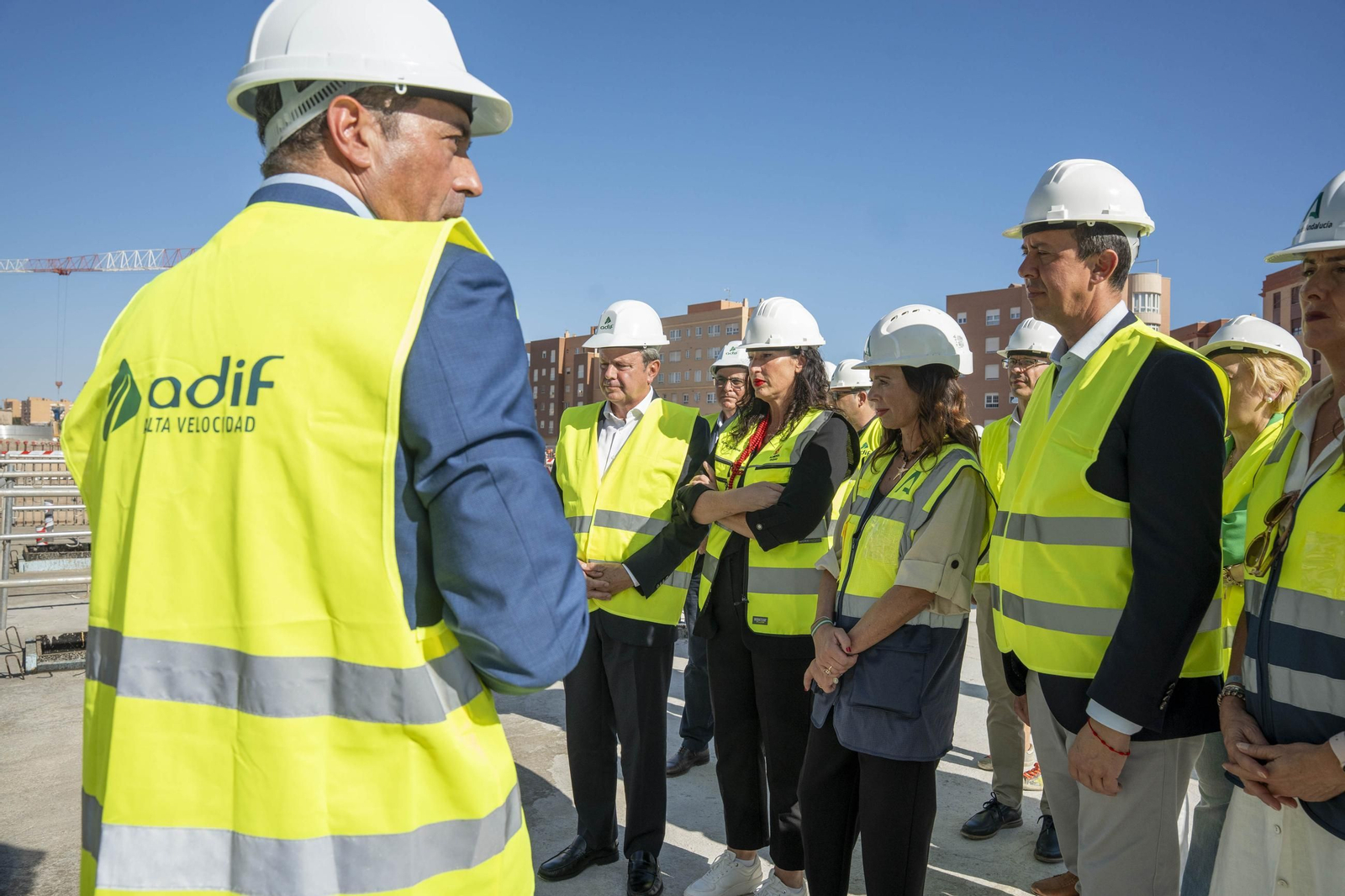 Las mejores imágenes de las obras de integración ferroviaria en Almería