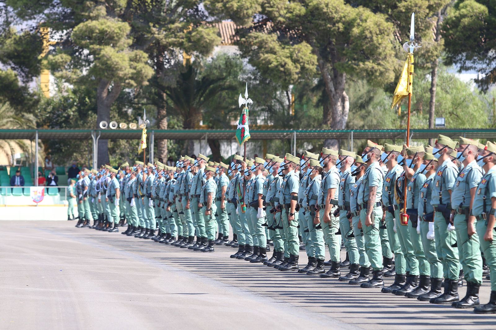 Fotogalería El Jefe del Estado Mayor del Ejército preside el acto conmemorativo del CI aniversario de La Legión
