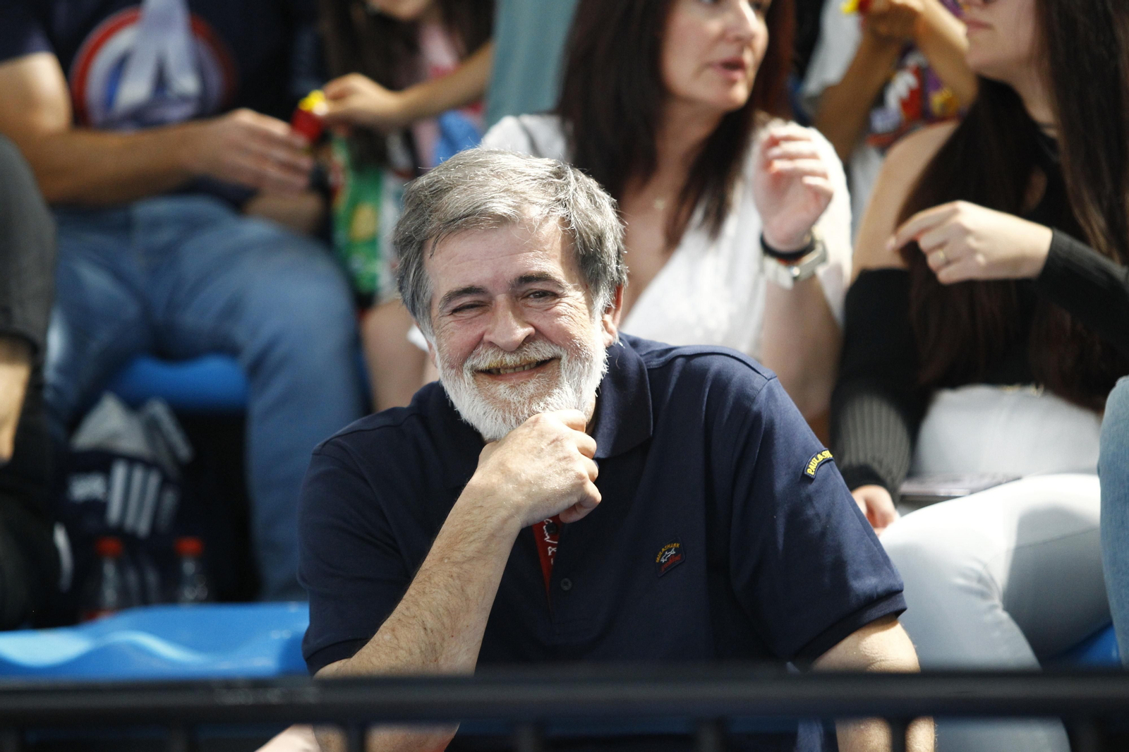 Imágenes del España-Dinamarca de la EHF Euro Cup de balonmano, en Almería